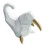 Sturdy Animal Head Coat Hook, Hanging Coat, Hat and Key, Resin Coat Hook C 5