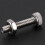 50Set M2x10mm Hex Socket Head Knurled Cap Screws Bolts Nut 5