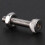 50Set M2x10mm Hex Socket Head Knurled Cap Screws Bolts Nut 3