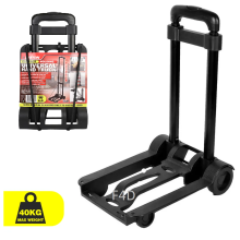 DEKTON FOLDING SACK TRUCK 40KG PALLET LUGGAGE FOLDABLE SHOPPING TROLLEY CART
