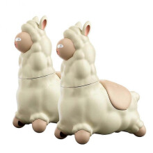 (2pcs, 2 White) Children'S Cute Alpaca Water Toy Funny Water Spray Toy Outdoor Tricky Water