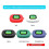 (Black) Suitable for Cleer ARC 5 Bluetooth earphone cover silicone cover charging case 5