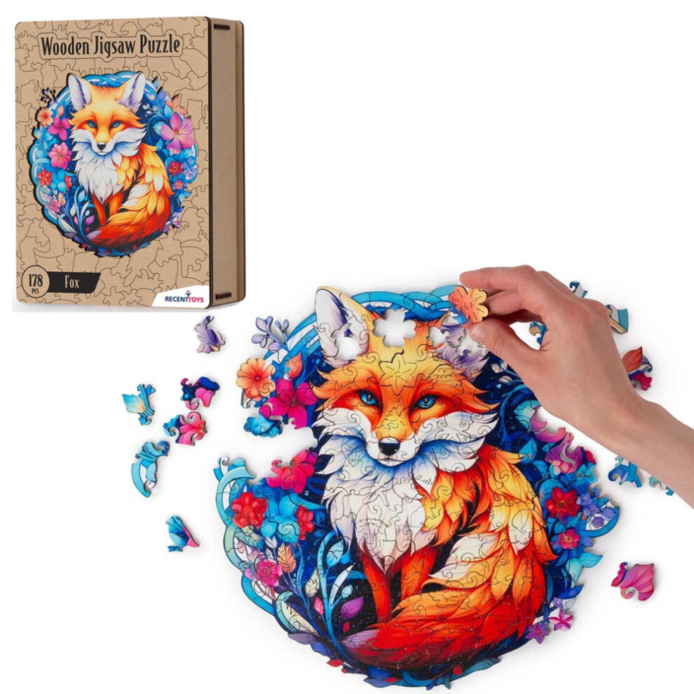 Recent Toys Fox Wooden Puzzle By 178Pcs - Jigsaw Puzzle