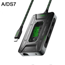 (DS7) DS7 Type-C Docking Station to HD Converter USB Splitter Adapter