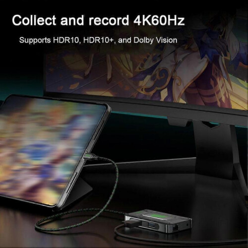 (DS7) DS7 Type-C Docking Station to HD Converter USB Splitter Adapter 1