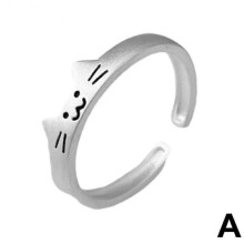 (A) Fashion Rings Adjustable Couple Rings Give It to Your Favorite Person