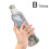 (700ml Transparent) Clear Plastic Water Bottle, 500ml/700ml Capacity 1