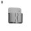 (Black) Wall-Mounted Remote Control Storage Rack Mobile Phone Hook Storage Box 1
