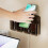 (Transparently) Wall-Mounted Remote Control Storage Rack Mobile Phone Hook Storage Box 5