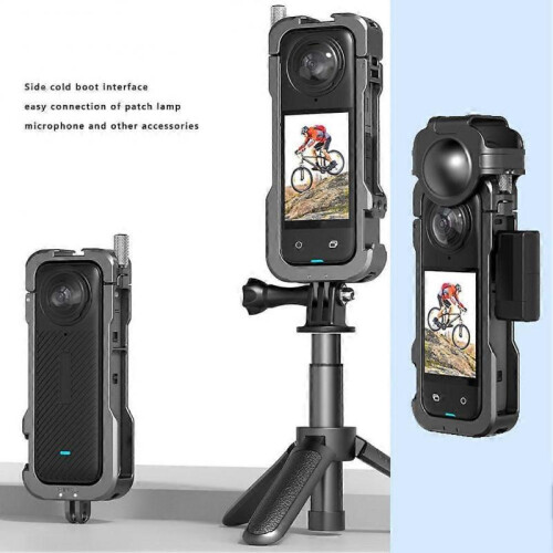 Metal Rabbit Cage Protective Frame for Insta360X4 Camera Accessories 1