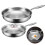 (26cm without cover) Titanium Pan Pro With Lid 2025 Durable Scratch Non Stick Titanium Pan 4