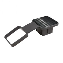 (B) 2 Inch Trailer Hitch Receiver Cover Plug Rubber Tow Plug Tube Cap Protector