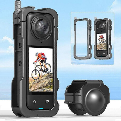 Metal Rabbit Cage Protective Frame for Insta360X4 Camera Accessories 2