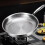 (26cm without cover) Titanium Pan Pro With Lid 2025 Durable Scratch Non Stick Titanium Pan 3