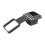 (C) 2 Inch Trailer Hitch Receiver Cover Plug Rubber Tow Plug Tube Cap Protector 1