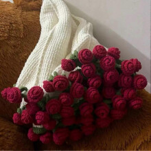(Finished 1.1M, Roses) Bouquet Blanket Crochet, Floral Throw Blanket, Throw Blanke Floral