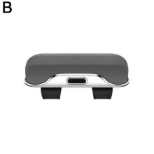 (Gray) Car glasses case sun visor sunglasses clip car interior driver's glasses clip