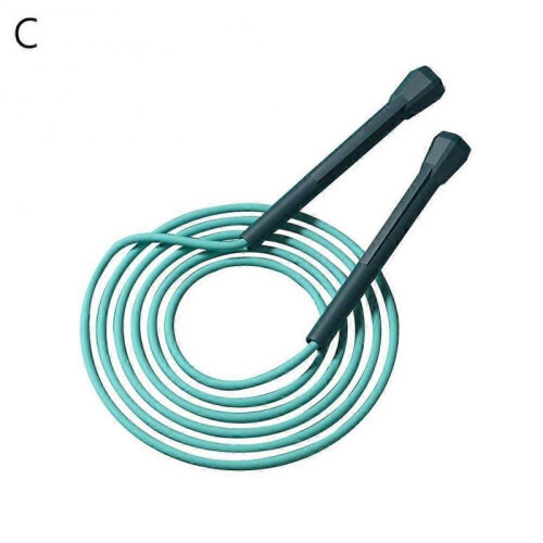 (Blue) Skipping Rope Jumping Speed Cardio Fitness Workout Exercise Training 2.8m
