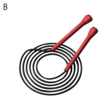 (Red) Skipping Rope Jumping Speed Cardio Fitness Workout Exercise Training 2.8m