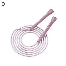 (Purple) Skipping Rope Jumping Speed Cardio Fitness Workout Exercise Training 2.8m