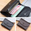 (Black) Wallet Leather Coin Purse Card Holder Mini Minimalist Wallet 2