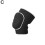 (Black S) Sports Compression Knee Pad Elastic Knee Protector Thickened Sponge Knee 1