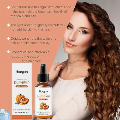 Pumpkin Seed Hair Oil for Hair Norushing 1