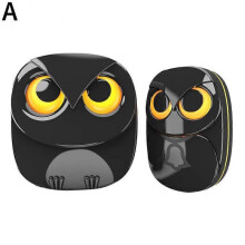 (Black) 800 Meters Long Range Wireless Driveway Alarm Outdoor Weather-Resistant