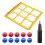 Pool Toys Games Set- Tic-Tac-Toe Inflatable Pool Toy with 10 Balls 1