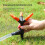 New Rotating Tripod Sprinkler Five Arm Garden Sprinkler with Automatic Rotation 4