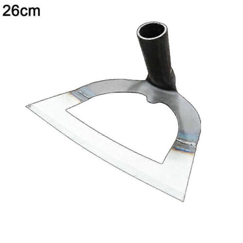 (26cm)Shovel-shaped Hollow Hoe Weeding Rake Labor-saving Steel Weeding Hoe