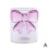 (Pink) Pink Bow Tie Princess Glass Tumbler 2