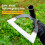 (14cm)Shovel-shaped Hollow Hoe Weeding Rake Labor-saving Steel Weeding Hoe 4