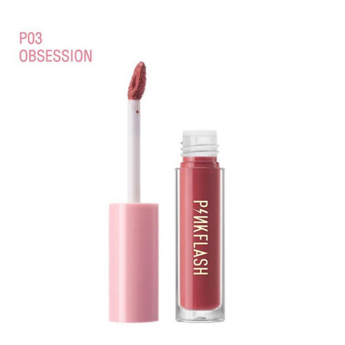 (K) Pinkflash OhMyGloss Lip Gloss Moisturizing Shine Shimmer Plumping Lip Care