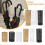 (Black S) Stylish Metal Umbrella Holder Rack For Entryway Organization 3