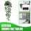 Hanging Plants in Pots Artificial Indoors Fake Trailing 4