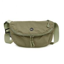 (Green) Casual Crossbody Bag dumpling bag horizontal shoulder bag for women