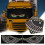 (A) Dynamic Devil Eye Light Lamp LED Car Eye Light Truck for Cars Window 3