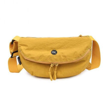 (Yellow) Casual Crossbody Bag dumpling bag horizontal shoulder bag for women