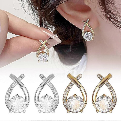 (Silvery) Slimaoo Flysmus Halolux Lymphvity Germanium Earrings Lymph Flow Drainage Detox 2