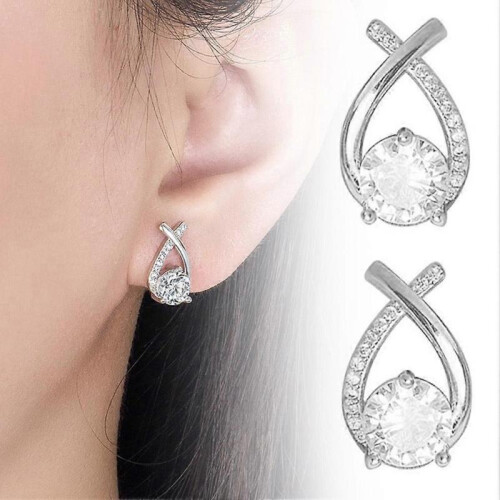 (Silvery) Slimaoo Flysmus Halolux Lymphvity Germanium Earrings Lymph Flow Drainage Detox 1