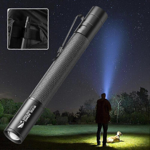 2-3h Outdoor Flashlight with Adjustable Focus& Bright LED Portable in The Car 2