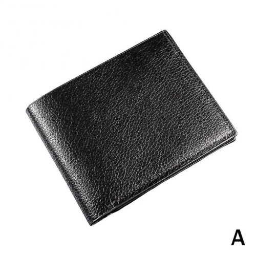 (Black) Men's Wallet Genuine Leather Men Wallets Premium Product Real Cowhide Wallets