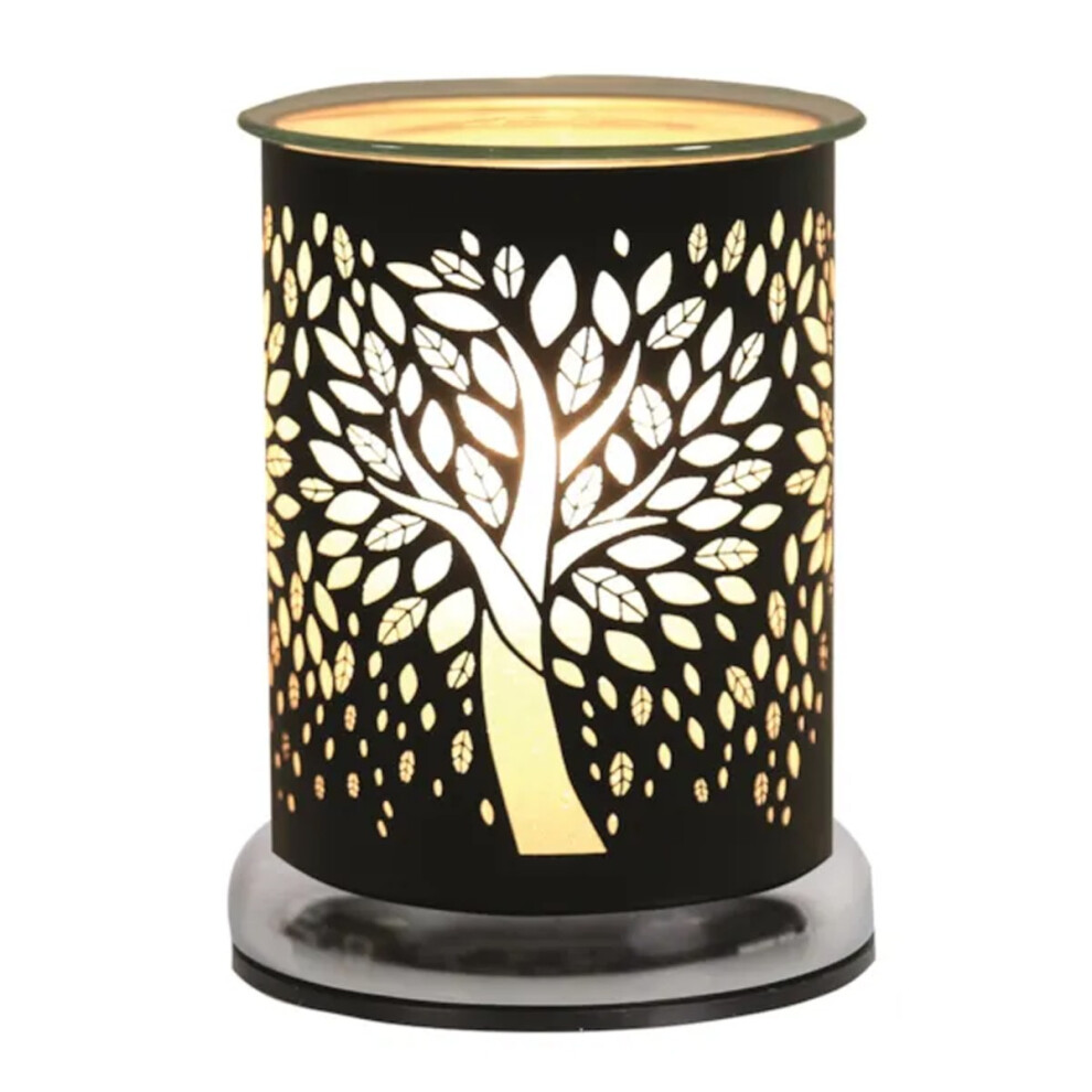 Aroma Touch Control Electric Wax Melt Tart Burner Woodland Deer Black