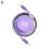 (Purple) 100W Type C to Type C Charging Cable Retractable USB Cable Data Cable 1