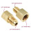 2Pcs Refrigerant Converter,Refrigerant Tank/Vacuum Pump Port Connection Adapters 4