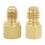 2Pcs Refrigerant Converter,Refrigerant Tank/Vacuum Pump Port Connection Adapters 1