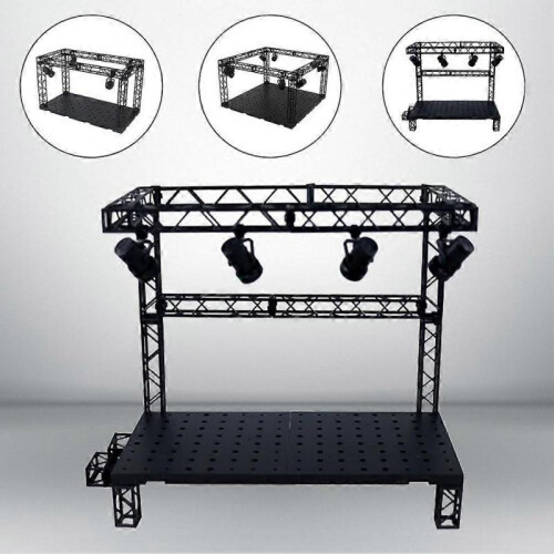 (A) Model Handwork Display Stage Machine Display Stage with Light 2