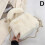 (White) Crossbody Plush Fluffy Lux Bag 1