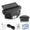 (Black) Car Ventilating Fan Solar For Window Cooling Powered Cooler Travel 1